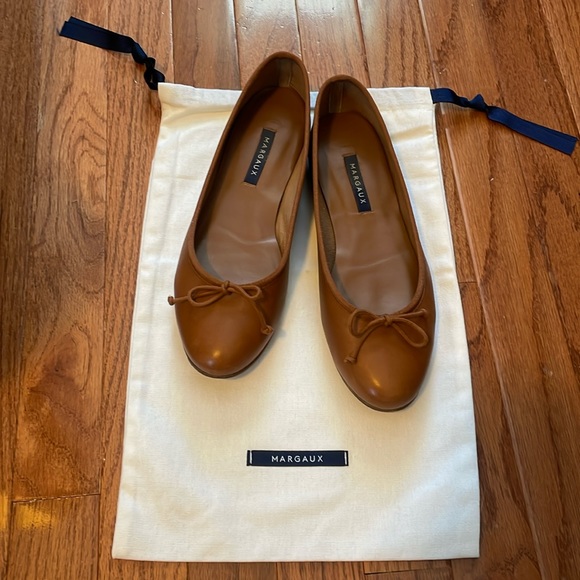 Margaux Shoes - Margaux Demi Flat in Saddle Nappa 38.5